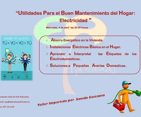UTILIDADES PARA EL BUEN MANTENIMIENTO DEL HOGAR: ELECTRICIDAD