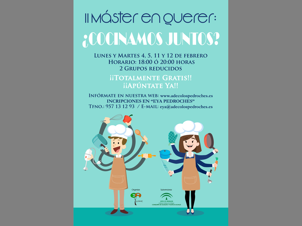 II Master en Querer: ¿Cocinamos juntos?