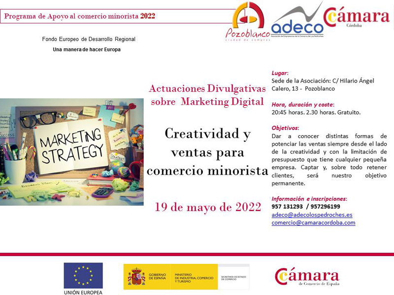 Creatividad y Ventas Para Comercio Minorista