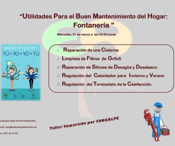 UTILIDADES PARA EL BUEN MANTEMIENTO DEL HOGAR: FONTANERIA